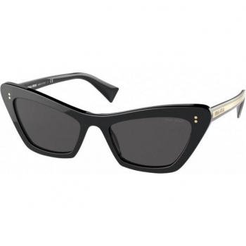 Miu Miu Mu 03XS Col. 1AB5S0 Women's Butterfly Sunglasses Black, Size: 54 MM