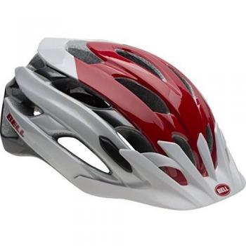 BELL Adultos Casco Event XC 16 Superficial, Todo el año, Unisex, Color Blanco, Rojo, tamaño Medium
