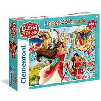 Puzzle Maxi Elena de Avalor Super Color 104 Piezas Clementoni