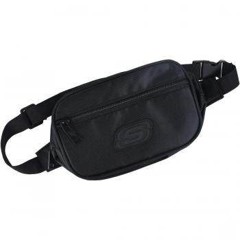 Riñonera Skechers Valley Waistpack SKCH7502-BLK, Unisex, color negro