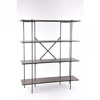 Estantería Hierro Industrial Gris 150 x 45 x 181.5