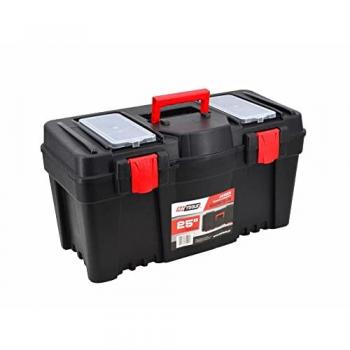 Caja de herramientas Awtools 25 con organizador 60x28x32cm