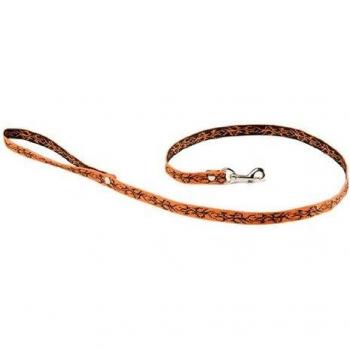 Correa para perro Alter Ego Tribal de nylon naranja - 100 cm x 4 cm