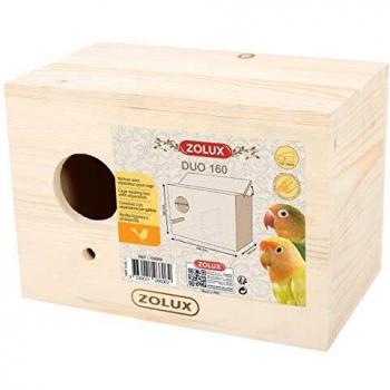 Zolux Duo 160 Refugio de Madera para Agapornis