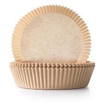 Set de 50 moldes redondos desechables de papel para freidora de aire - Ibili
