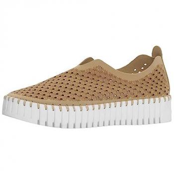 Ilse Jacobsen Tulip 3373 Latte Textile Women's Loafer Shoes