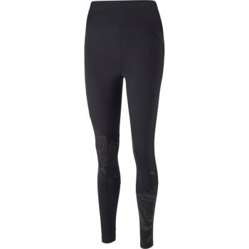 Puma Graphic Highwaist 7/8 Malla para Mujeres - Negro, Leggings 7/8 con diseño gráfico, ajuste alto en la cintura, tejido elástico y transpirable, ideal para actividad física y uso diario
