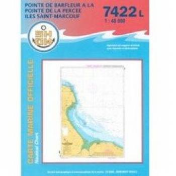 Carta Náutica Plastimo: Punta de Barfleur - Punta de la Percée 7422 L