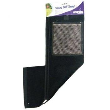Longridge Luxury - Toalla de golf, color negro