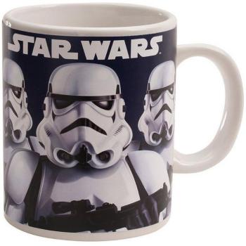 Taza grande barritas chocolate chapas Star Wars - Única