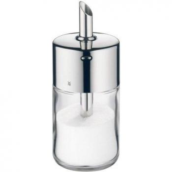 WMF Barista Dispensador de Azúcar en Vidrio y Acero Inoxidable, 6.6 cm