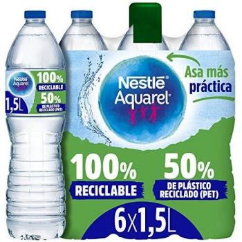 Nestlé Aquarel Agua Mineral Natural, 6 x 1.5L