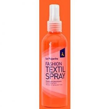 La pajarita TS14 - Pintura de tela, color naranja flúor