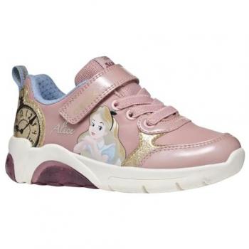 Zapatillas Geox Fadinlight Junior Rosa Claro/Platino para Niñas