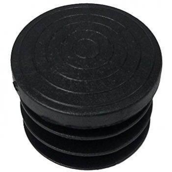 MAURER 5330659 Contera Redonda Interior Negra 32mm. Blister 4 Piezas, Multicolor