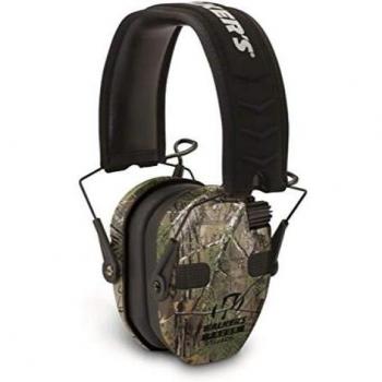 Walkers Razor Slim Electronic Quad Ear Muff, Realtree XTRA