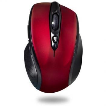 Ratón Inalámbrico Óptico Advance Shape 6D Rojo - 1000 DPI - 6 Botones - PC/Mac