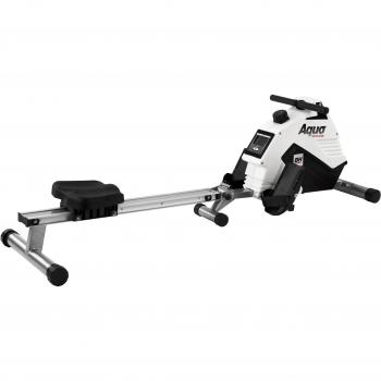 BH Fitness Aquo R308 Foldable rowing machine -complete workout - magnetic brake system - 8 intensities - white