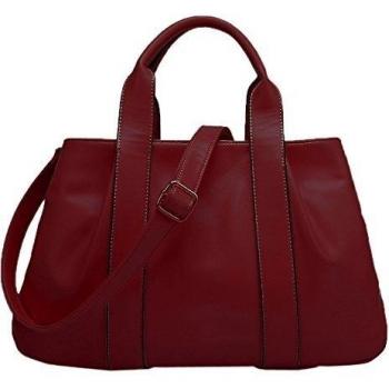 Mujer Bolso HooH PU Bolsos baguette Shoppers y bolsos de hombro Rojo