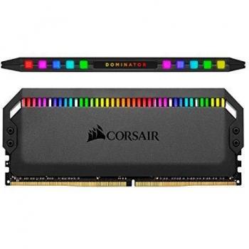 Corsair Dominator Platinum RGB Kit de Memoria 128 GB DDR4, 3200 MHz, 288pin DIMM, 8 x 16 GB, Negro
