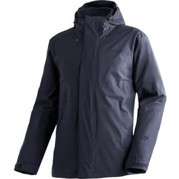 Maier Sports Metor 3-in-1 Men's Outdoor Jacket, Windproof and Waterproof with Zipper Pockets and Hood