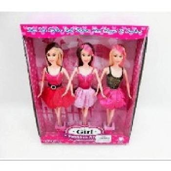 JuguetesFantasia.com Caja DE 3 MUÑECAS MANIQUI