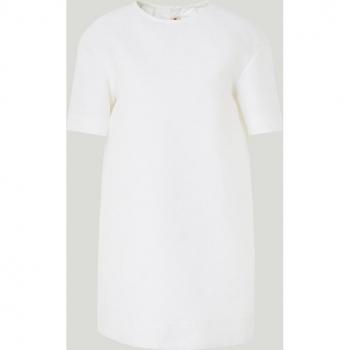 Marni Cady Mini Cocoon Dress - White, Size S