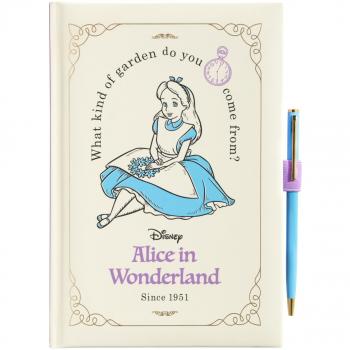 Cuaderno Premium A5 con Bolígrafo Disney Alicia en el País de las Maravillas