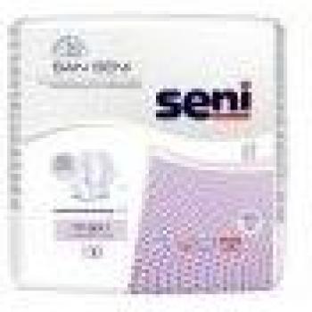 Seni San Maxi Incontinence Pads, 1-Layer, White, Moisture Resistant, 33 x 39 cm, Carton of 11 x 1 kg, Approximately 1400 – 1500 Sheets