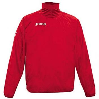 Joma Windbreaker Jacket - Red Polyester for Men and Boys