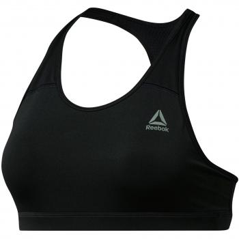 Reebok Wor Racerback Sujetador Deportivo, Mujer, Negro, L