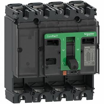 Bloque Corte Schneider Electric NSX100F 36kA AC 4P 100A ComPacT C10F