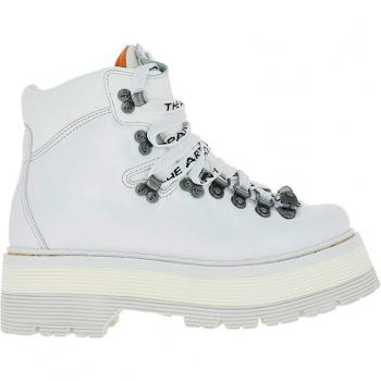 Botines unisex de piel con cierre de cordones Art 0910 CITY WHITE/ ART ALPINE color White