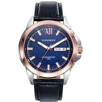RELOJ VICEROY HOMBRE BICOLOR ROSE ACERO 46709-33