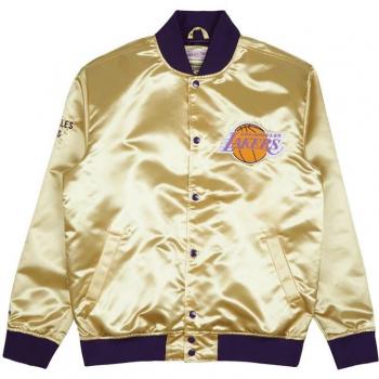 Chaqueta Deportiva para Hombre Mitchell & Ness Los Angeles Lakers Baloncesto Dorado M