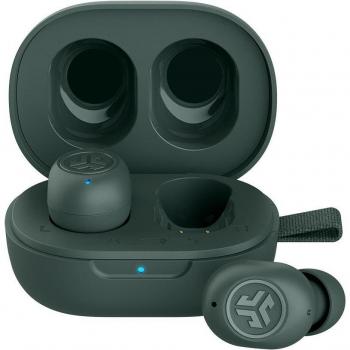 JLab JBuds Mini True Wireless Earbuds - Sage Gray, In-Ear, Bluetooth, 5.5 Hours Battery Life