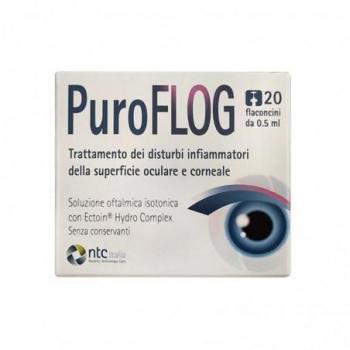 Puroflog Solución Oftalmológica Isotónica 20 Viales
