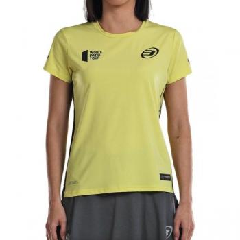 Camiseta Bullpadel Llama Limón - TEXTIL, color limón, diseño de llama, material transpirable, corte moderno, ideal para deportes