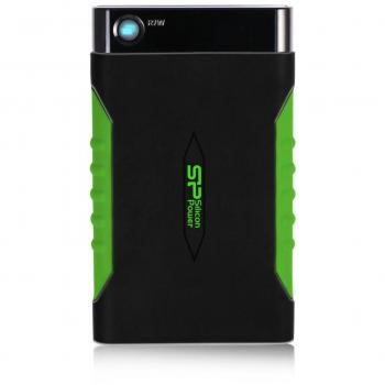 Disco Duro Externo Silicon Power Armor A15 1TB, Resistente a Golpes, USB 3.0, Color Negro