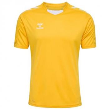 Camiseta de manga corta Hummel Core XK Poly, material poliéster, diseño deportivo, talla grande para hombres