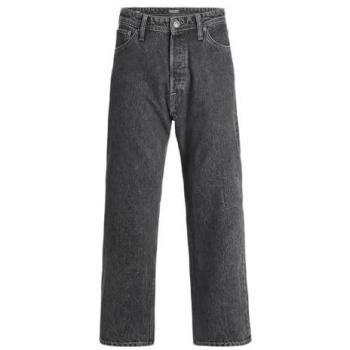 Jack & Jones Men's Baggy-fit Black Denim Jeans - Size 33/32