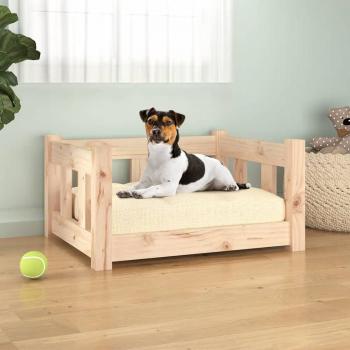 Estante para perros de madera maciza de pino 55,5x45,5x28 cm