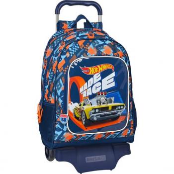 Mochila con carro Hot Wheels 'Speed Club' - Safta
