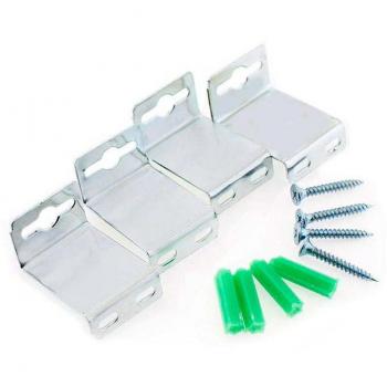 Set de 4 Soportes para Panel LED, Accesorios Paneles LED