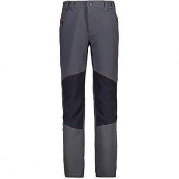 CMP Pantalones funcionales de senderismo Boy Long Pant gris transpirable elástico