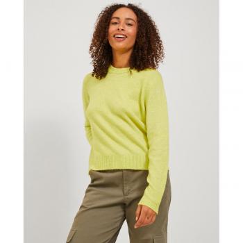 Jersey de punto con cuello redondo para mujer de la línea Jersey Line