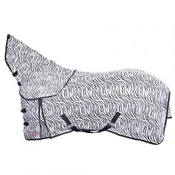 Manta Antimoscas Premiere Equitación Estampado Animal Gris