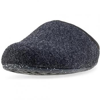 Camper Men's Wabi Slippers, Grau Dark Gray, 8 UK