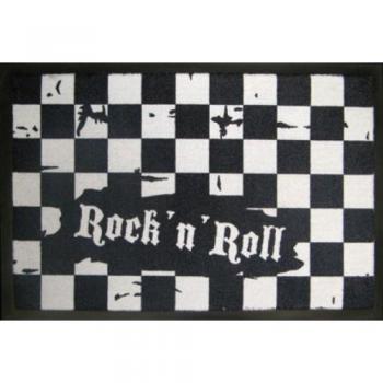Rockbites Design 1012501610 Felpudo, Poliamida, Negro, 40 x 60 cm