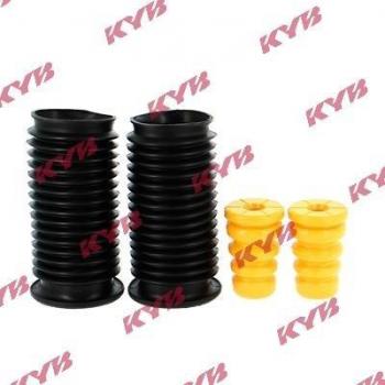 Kit de protección para amortiguadores KYB 910327 - Juego de montaje del amortiguador, incluye guardapolvos para eje delantero